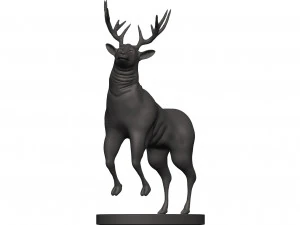 Mule deer 3D Print Model