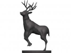 Mule deer 3D Print Model