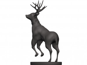 Mule deer 3D Print Model