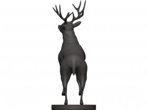 Mule deer 3D Print Model