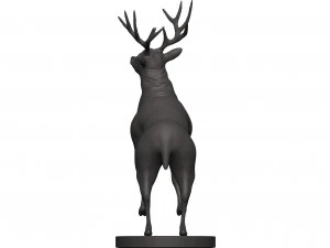 Mule deer 3D Print Model