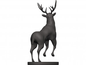 Mule deer 3D Print Model