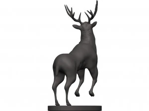 Mule deer 3D Print Model