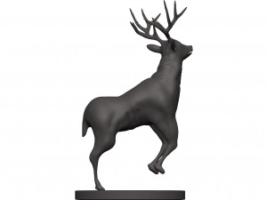 Mule deer 3D Print Model