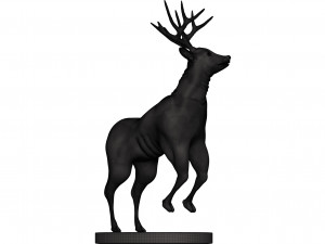 Mule deer 3D Print Model