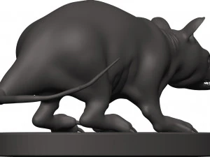 Opossum 3D Print Model