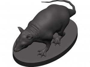 Opossum 3Dプリントモデル