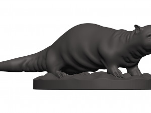 Otter 3D प्रिंट मॉडल