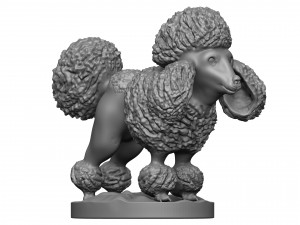 Poodle Modelo de impresión 3D