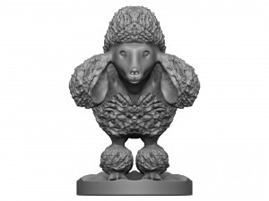Poodle Modèles 3D en vedette