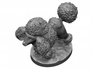 Poodle Modèles 3D en vedette