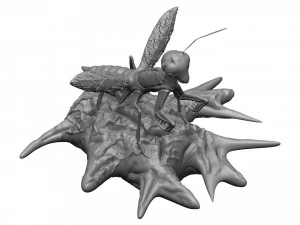 Praying mantis 3D Print Model