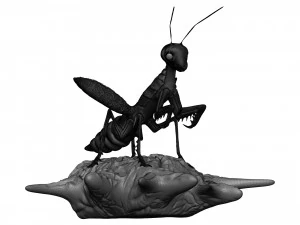 Praying mantis 3D Print Model