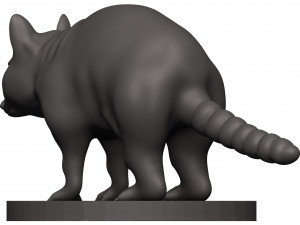 Raccoon 3D Print Model