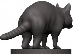 Raccoon 3D Print Model