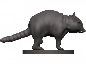 Raccoon 3D Print Model