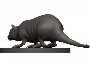 Rat 3D 打印模型