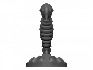 Sea horse 3D Print Model