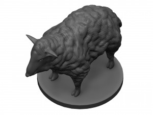 Sheep Model do druku 3D