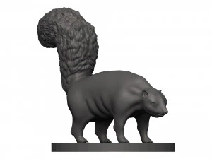 बदमाश 3D प्रिंट मॉडल