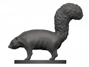 Skunk 3D Print Model