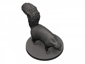 Skunk 3D Print Model