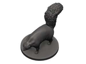 Skunk 3D Print Model