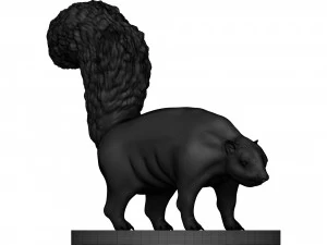Skunk 3D Print Model