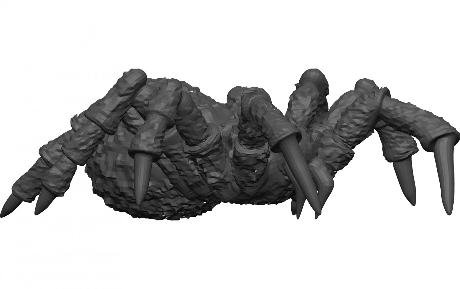 Tarantula 3D Print Model .c4d .max .obj .3ds .fbx .stl .blend