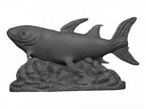 Trout 3D Print Model