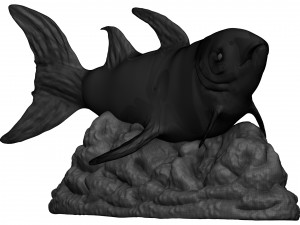 Trout 3D प्रिंट मॉडल