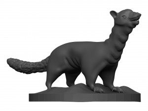 Weasle 3Dプリントモデル
