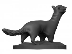 Weasle 3D Print Model