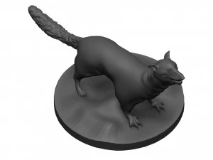 Weasle 3D Print Model