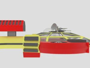 Jupiter - c spaceship 3D Model