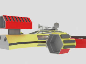 Jupiter - c spaceship 3D Model