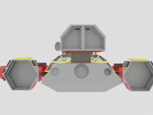 Jupiter - c spaceship 3D Model