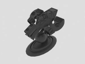 Jupiter - c spaceship 3D Model