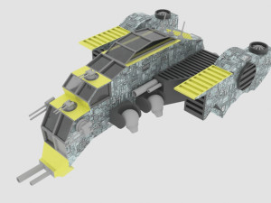 Jupiter - e spaceship 3D Model