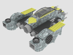 Jupiter - e spaceship 3D Model