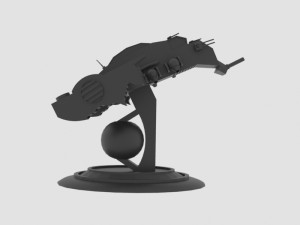 Jupiter - e spaceship 3D Model