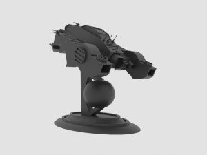 Jupiter - e spaceship 3D Model