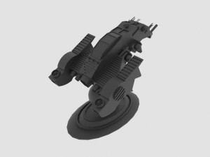 Jupiter - e spaceship 3D Model