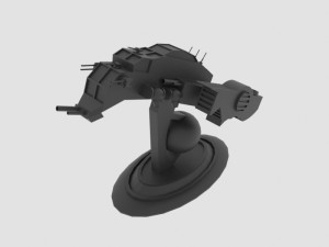 Jupiter - e spaceship 3D Model