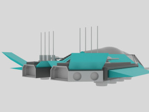 Jupiter - s spaceship 3Dモデル