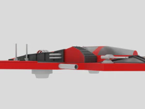 Jupiter - t spaceship 3D Model