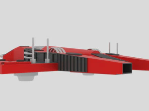 Jupiter - t spaceship 3D Model