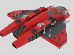 Jupiter - t spaceship 3D Model