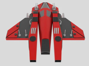 Jupiter - t spaceship 3D Model