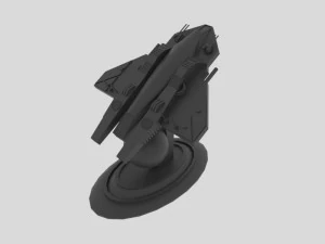 Jupiter - t spaceship 3D Model